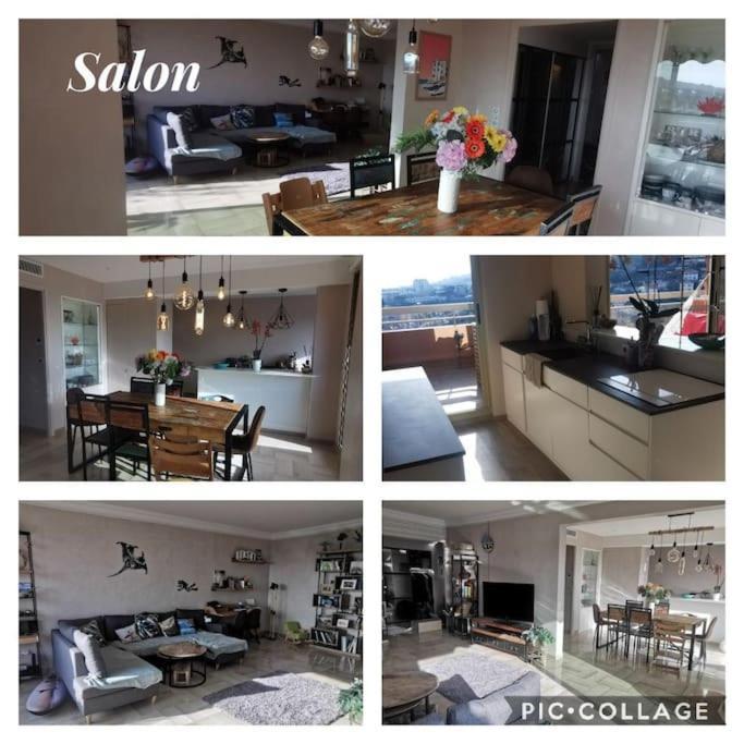 Appartement Nice Centre Vue Mer Avec Piscine Pour Famille, Couple D'Amis Pas De Groupes De Jeunes Autorises Kültér fotó